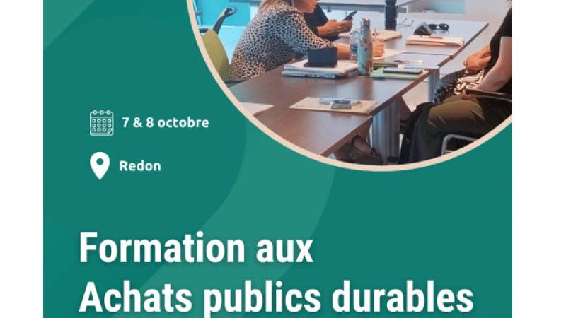 Illustration Formation Achats publics durable Redon