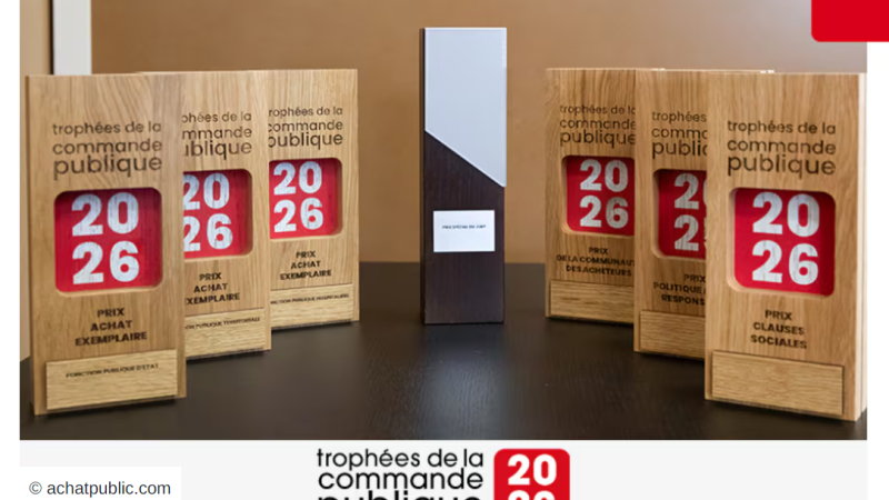 Illustration Trophées de la commande publique 2026
